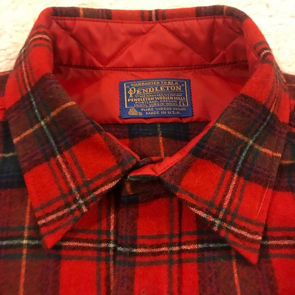 ❌SOLD❌ Vintage Pendleton Lumberjack Shirt/Jacket - Picture 3 of 8